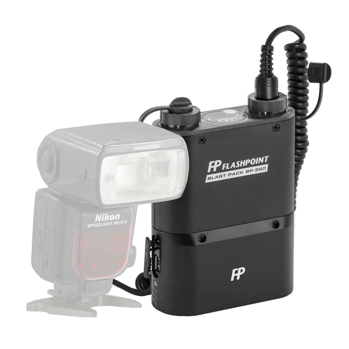 Flashpoint Brand Flashpoint Blast Power Pack BP-960 Kit for Nikon Flashes with FP-CKE Cable — product photo