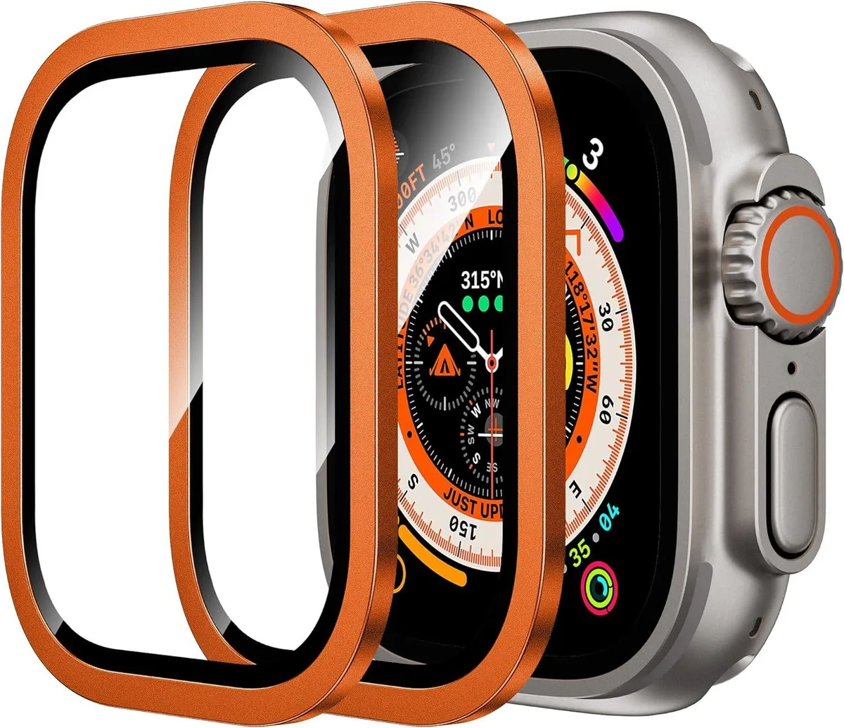 ETEIZU ETEIZU Screen Protector 49mm 9H Tempered Glass + Titanium Alloy Frame — product photo