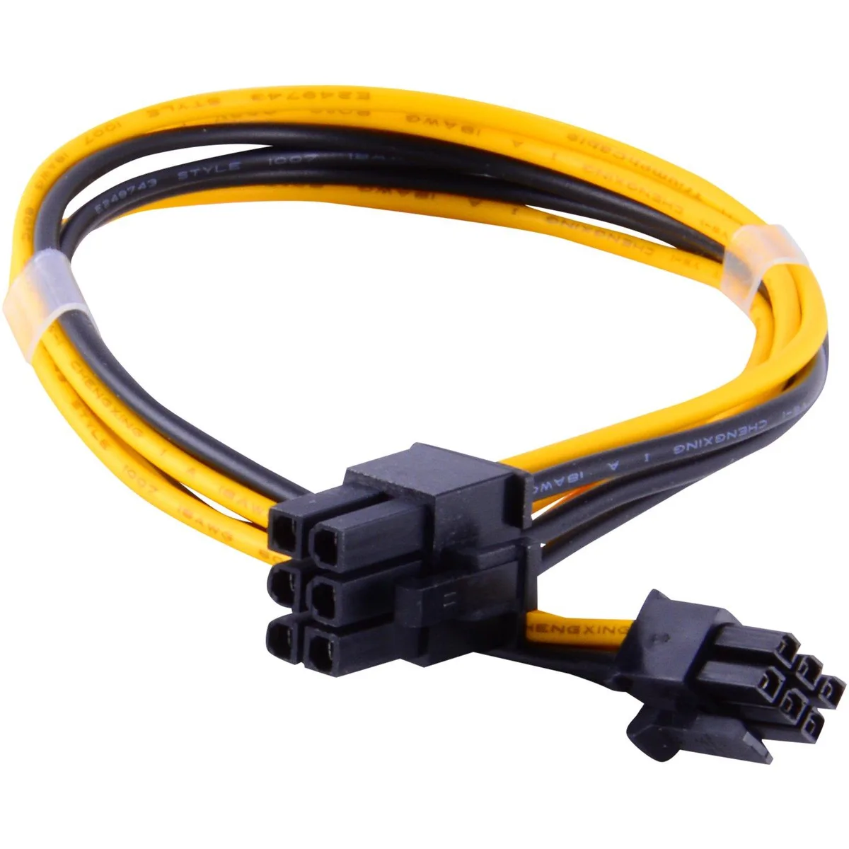 JacobsParts Inc. JacobsParts PCIEPWR-E 6-pin Mini PCIe to 6-pin PCI-e Power Cable 11.5 in — product photo