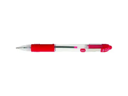 Zebra Zebra 22230 retractable ballpoint pen 1.0mm red 12 pack — product photo