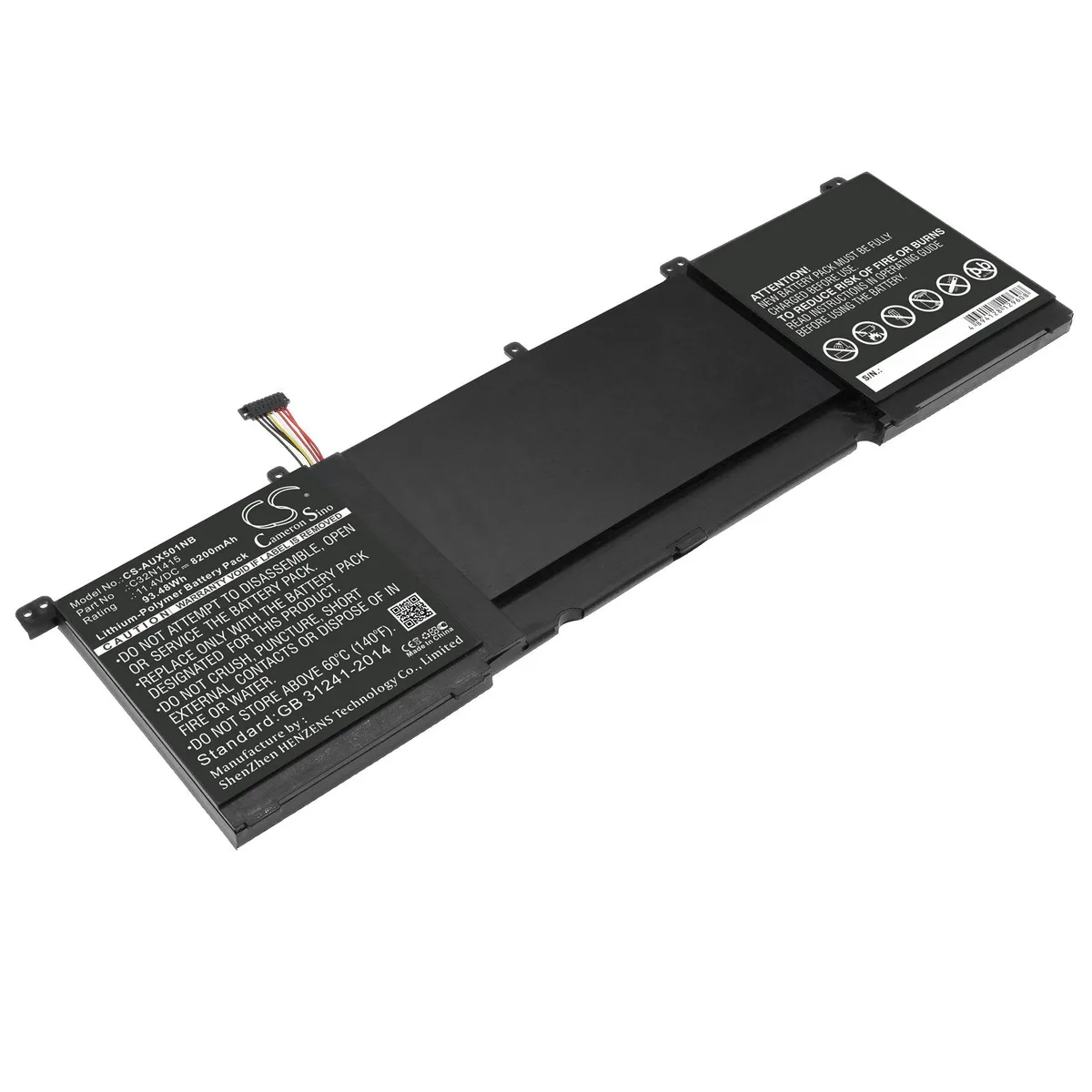 Cameron &amp; Co Cameron &amp; Co DS-CS-AUX501NB laptop battery 11.4V 8200mAh — product photo