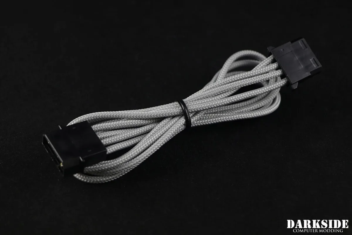 Darkside Darkside DS-0962 4-Pin MOLEX HSL Extension Cable Titanium Gray — product photo