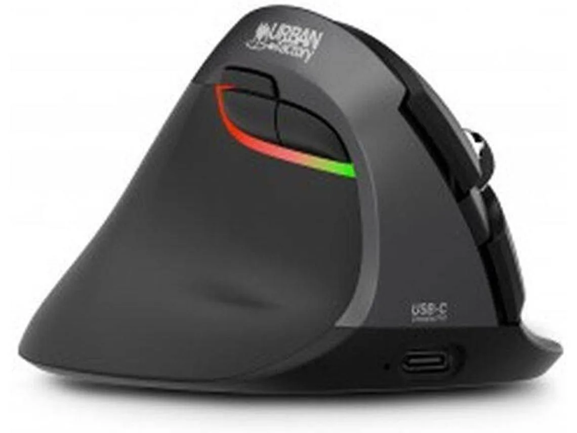 Urban Factory Urban Factory Ergo Pro Vertical Ergonomic Mouse Wireless 2.4GHz Bluetooth Wired Left Handed — product photo