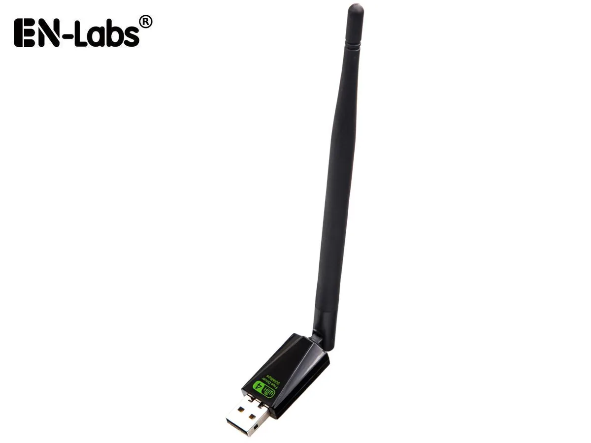 EN-Labs EN-Labs 300Mbps USB 2.0 802.11n Wi-Fi Adapter 5dB Antenna — product photo