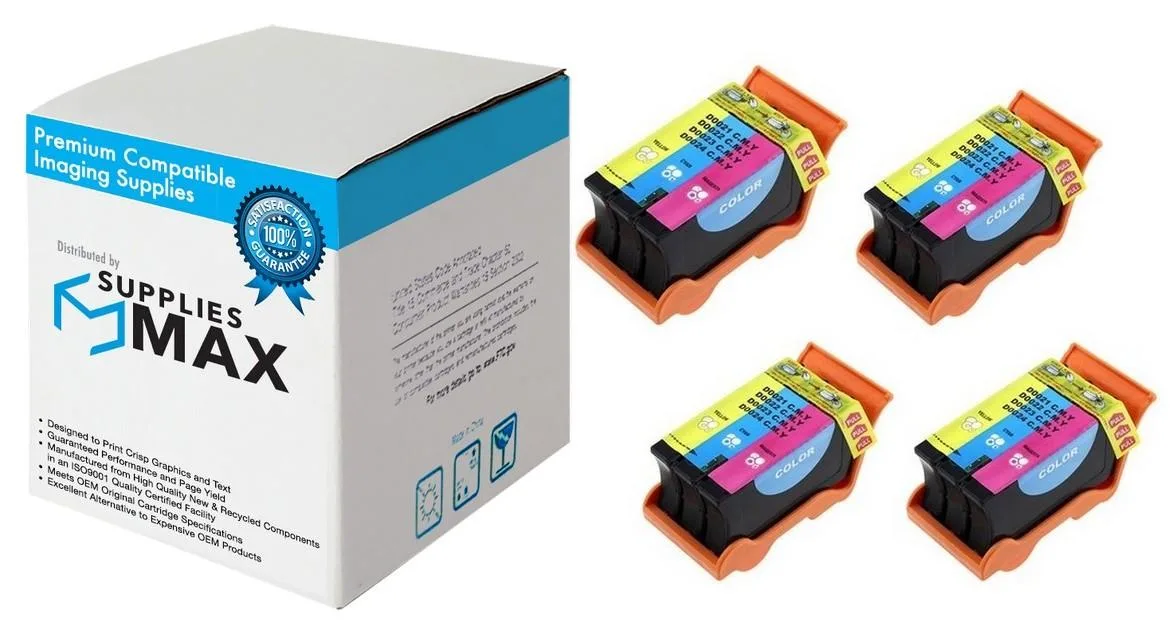 SuppliesMax SuppliesMax Dell 4CSRS24 High Yield Inkjet 4/PK — product photo