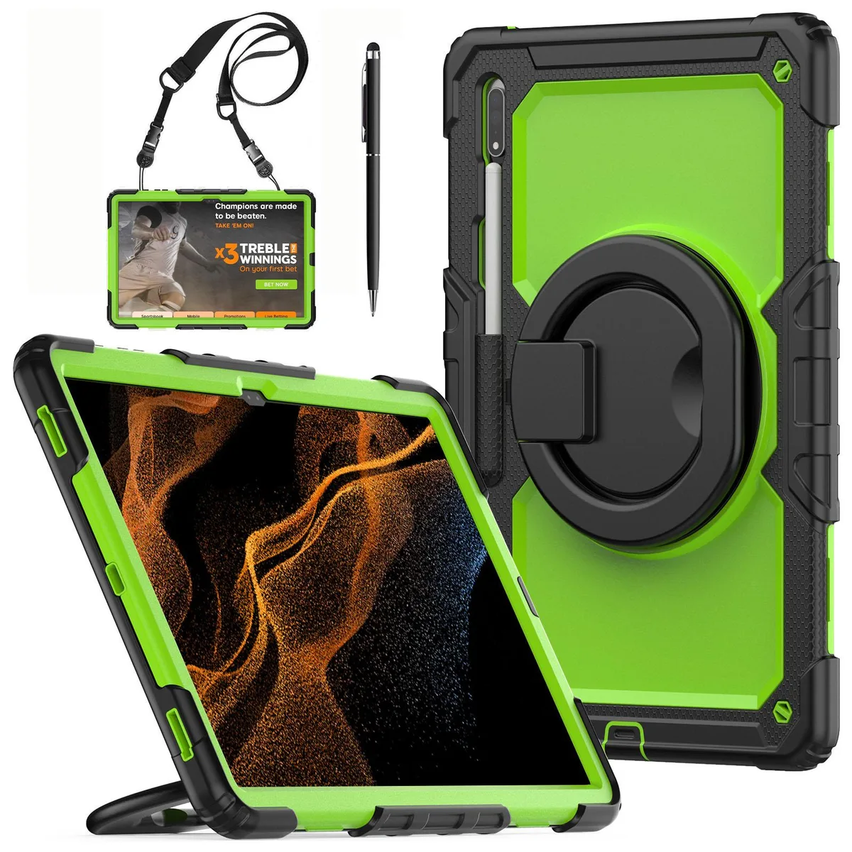 BONAEVER BONAEVER SM-X920/X926B/X926N/X920N laptop case Green — product photo