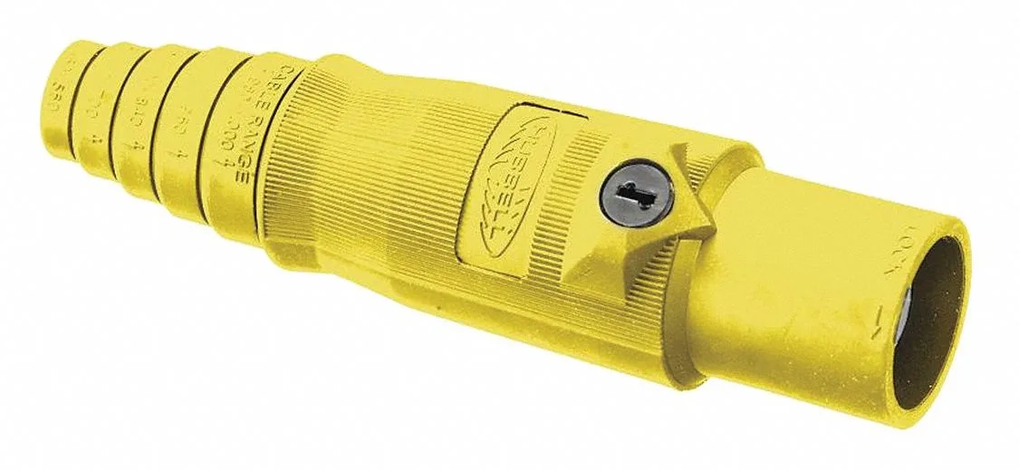 Hubbell Incorporated Hubbell Incorporated HBL400MY Series 16 single pole male connector 2/0 to 4/0 — product photo
