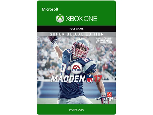 Electronic Arts Electronic Arts G3Q-00129 Madden NFL 17 Super Deluxe downloadable game — product photo