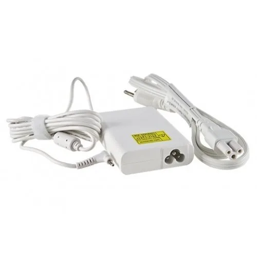 White rectangular 65 W AC adapter with cable, Lite-On PA-1650-80