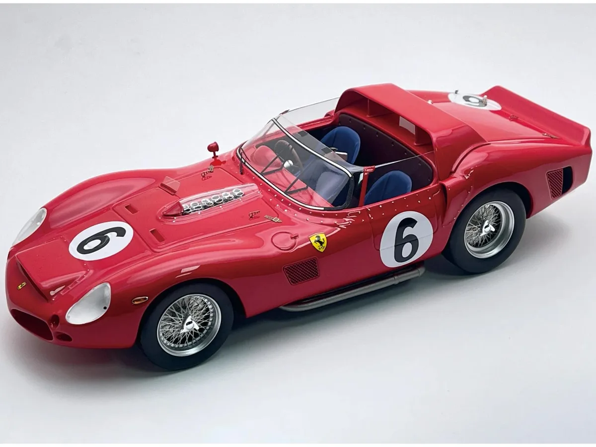 Tecnomodel Tecnomodel Ferrari 330 TRI-LM #6 1962 Le Mans Mythos 1/18 Limited 129 Display Case — product photo