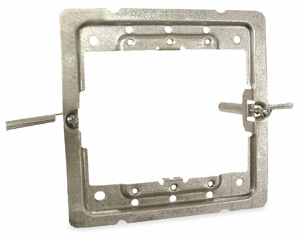 Hubbell Incorporated Hubbell Incorporated RACO 206RAC RETRO-RING electrical box — product photo