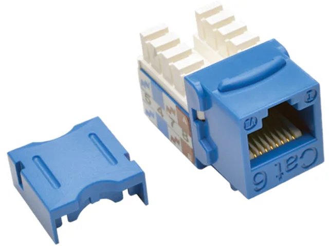 Tripp Lite Tripp Lite N238-025-BL Cat6/Cat5e 110 Punch Down Keystone Jack Blue 25-Pack — product photo