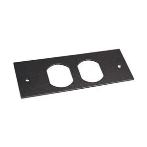 Wiremold Wiremold OFR47-D duplex receptacle plate gray 5.500 — product photo