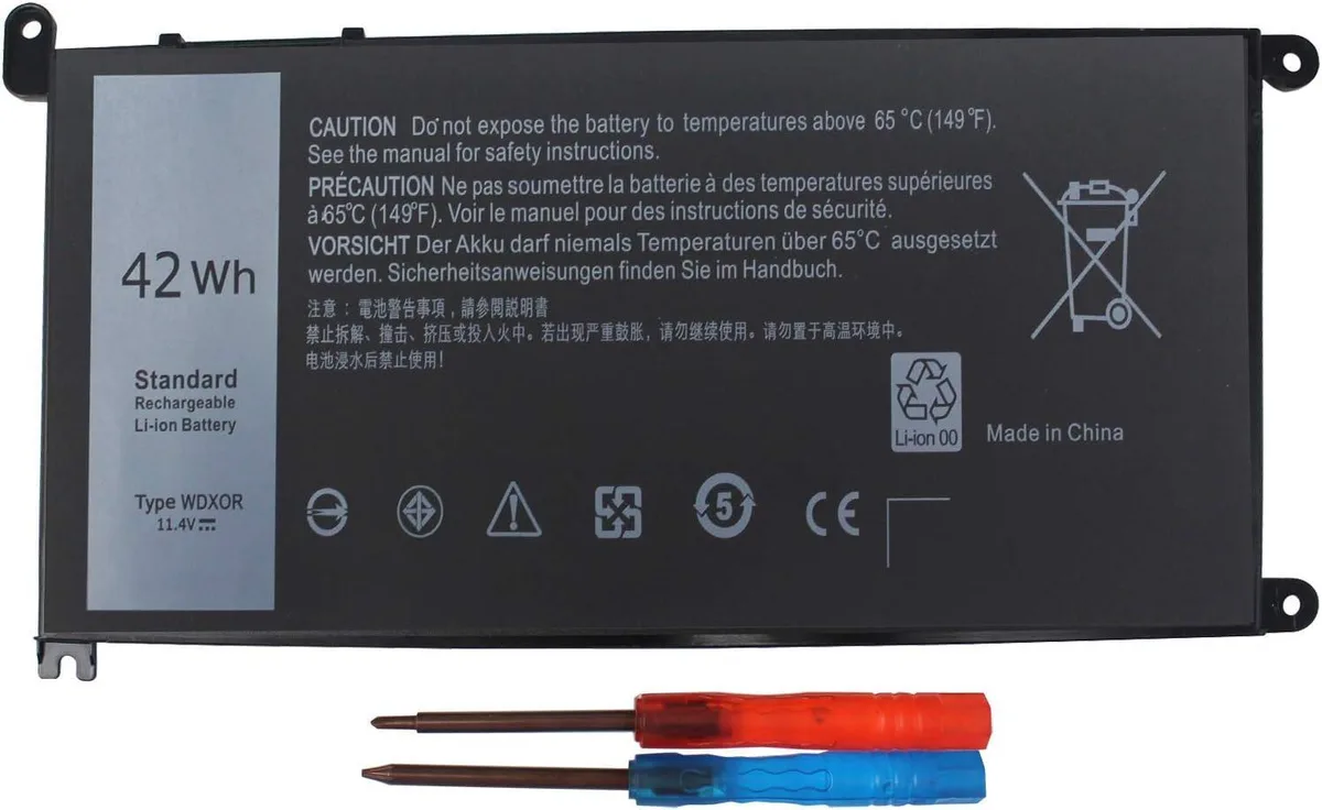 myVolts myVolts WDXOR 42wh 11.4v 4-cell Dell Laptop Battery — product photo