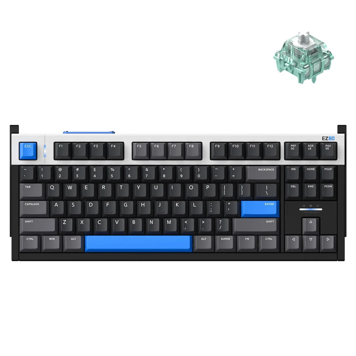Vszerda Vszerda EZ80 Hall Effect Gaming Keyboard Wired 75% Magnetic Jade Pro — product photo