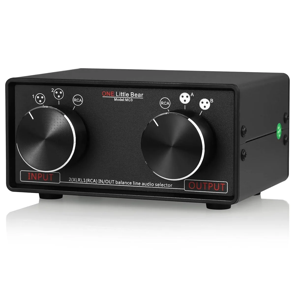 LORDWORLD LORDWORLD MC3 3-IN-3-OUT XLR/RCA Passive Audio Switch — product photo