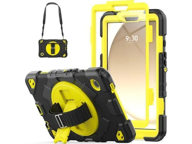 Manw Manw Galaxy Tab A9 8.7" Case Yellow SM-X110/115/117 2023 — product photo