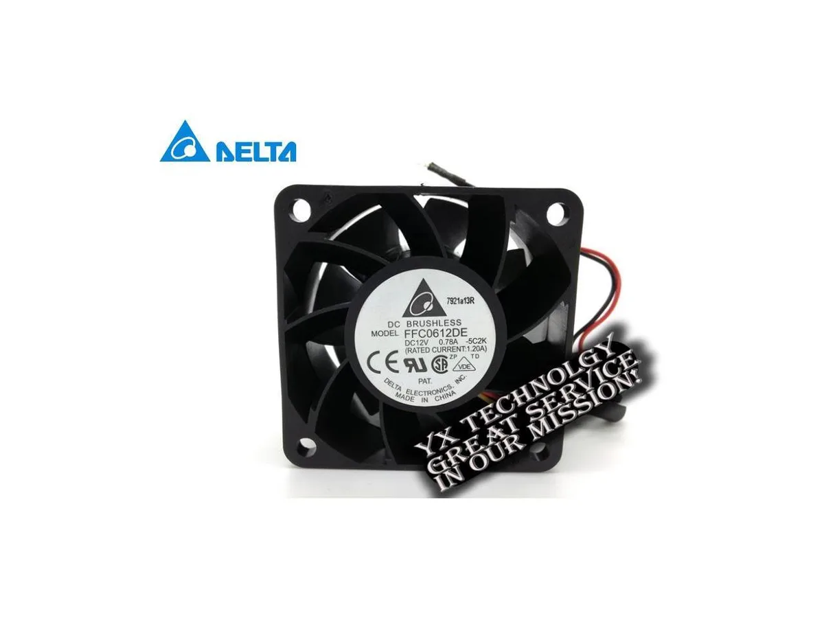 Fans Fans 6038 60x60x38mm 12V .78A PWM thermostat case fan — product photo