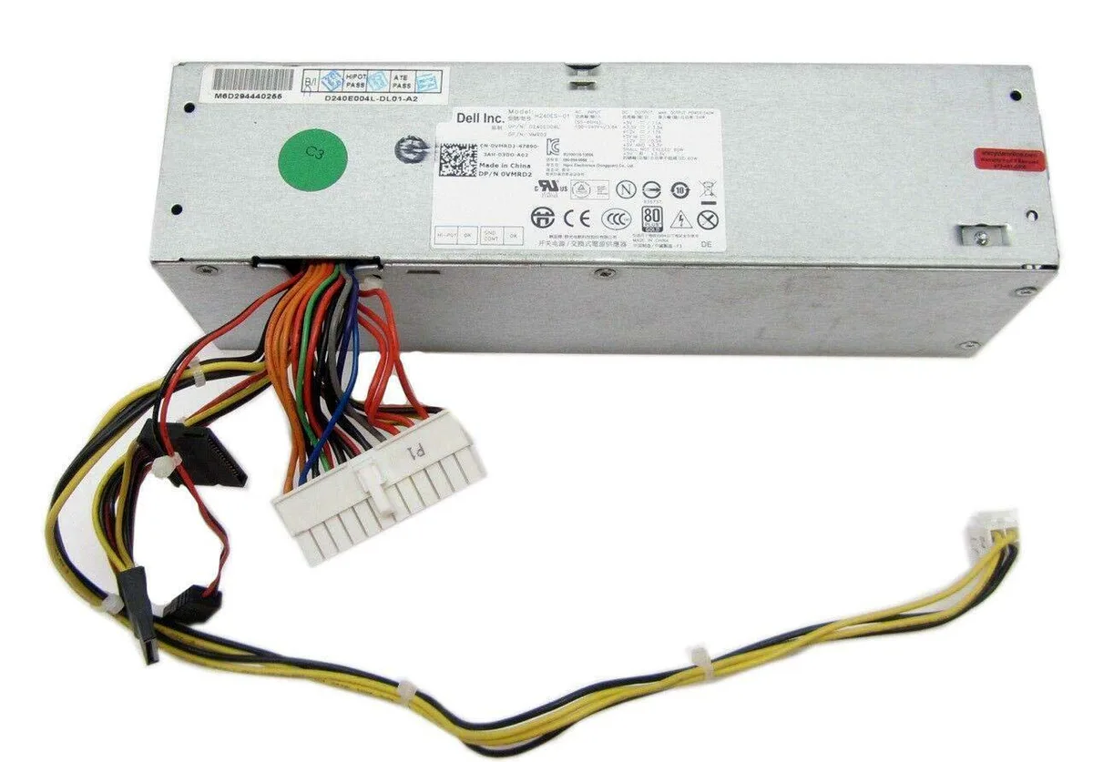 DELL DELL H240ES-01 240W SFF power supply — product photo