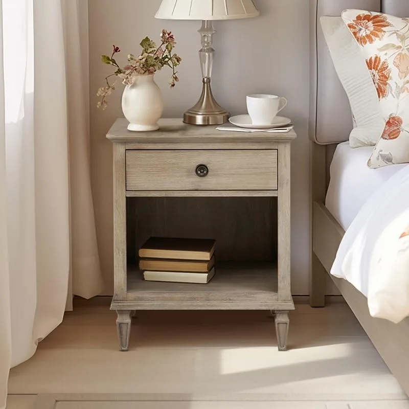 tuphen tuphen Victoria Nightstand 24W 19D 29H 1 Drawer 1 Shelf — product photo