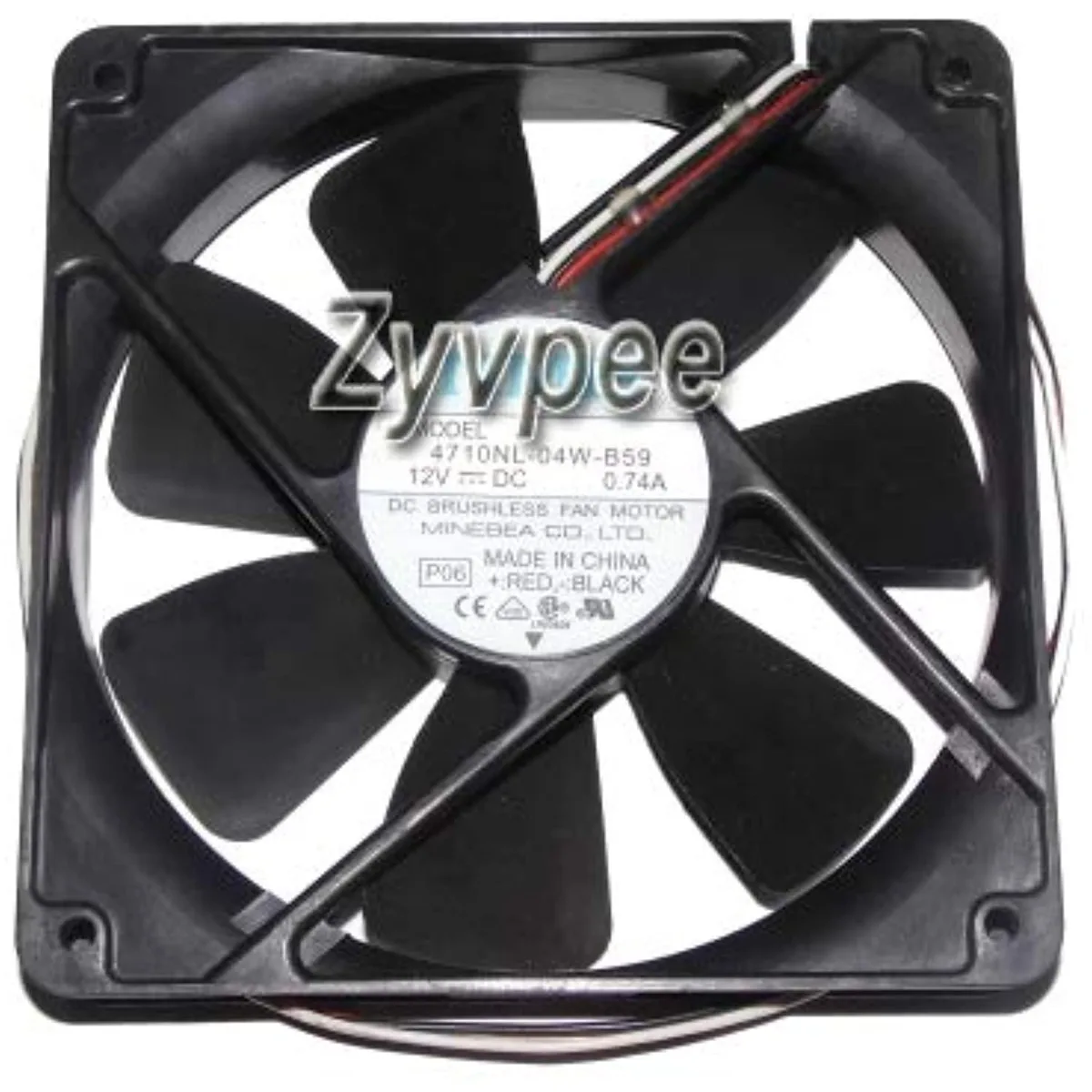 OnlineHawk OnlineHawk 4710Nl-04W-B59 12V .74A 3Wire NMB case fan — product photo