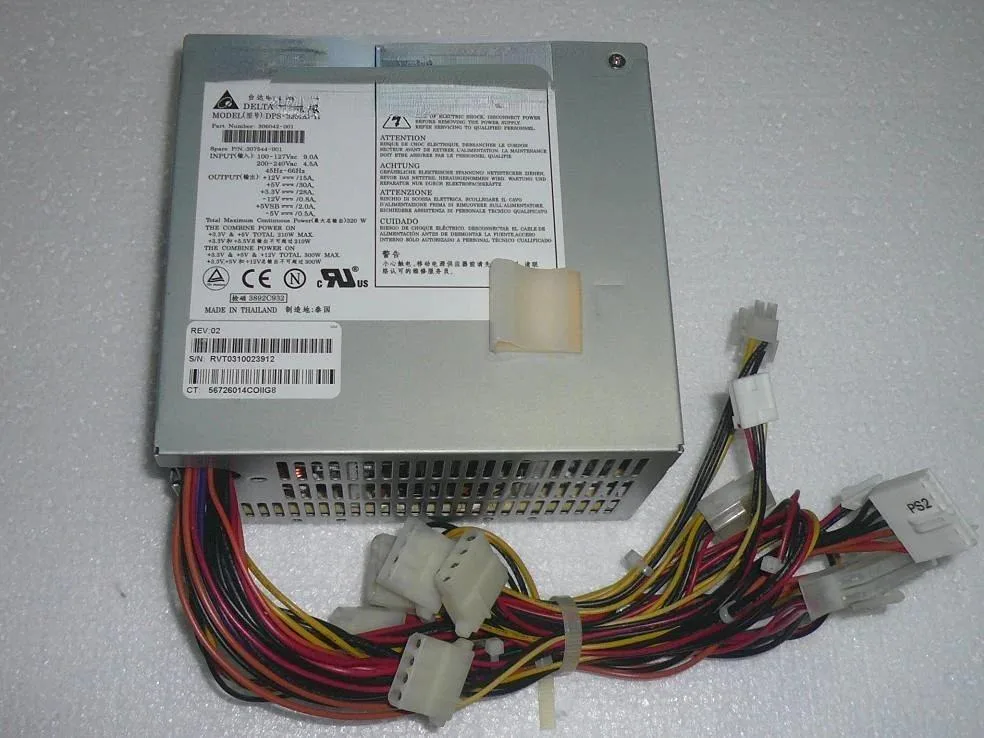 Supersuperuncle Supersuperuncle HP XW5000 DPS-320EB H 307544-001 server power supply — product photo