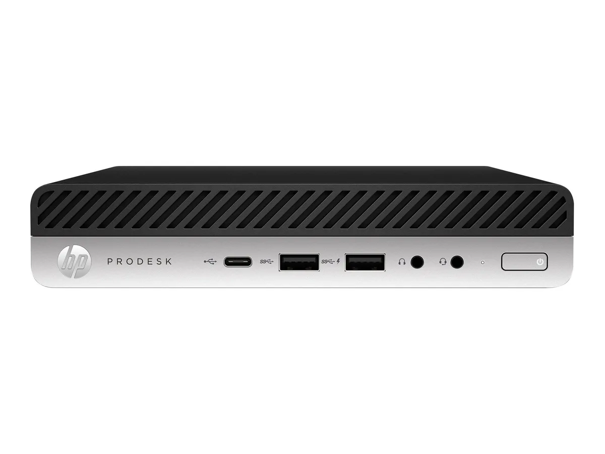 HP HP ProDesk 600 G5 i5-9500T 2.2 GHz 8 GB DDR4 256 GB NVMe Windows 11 Pro desktop PC — product photo