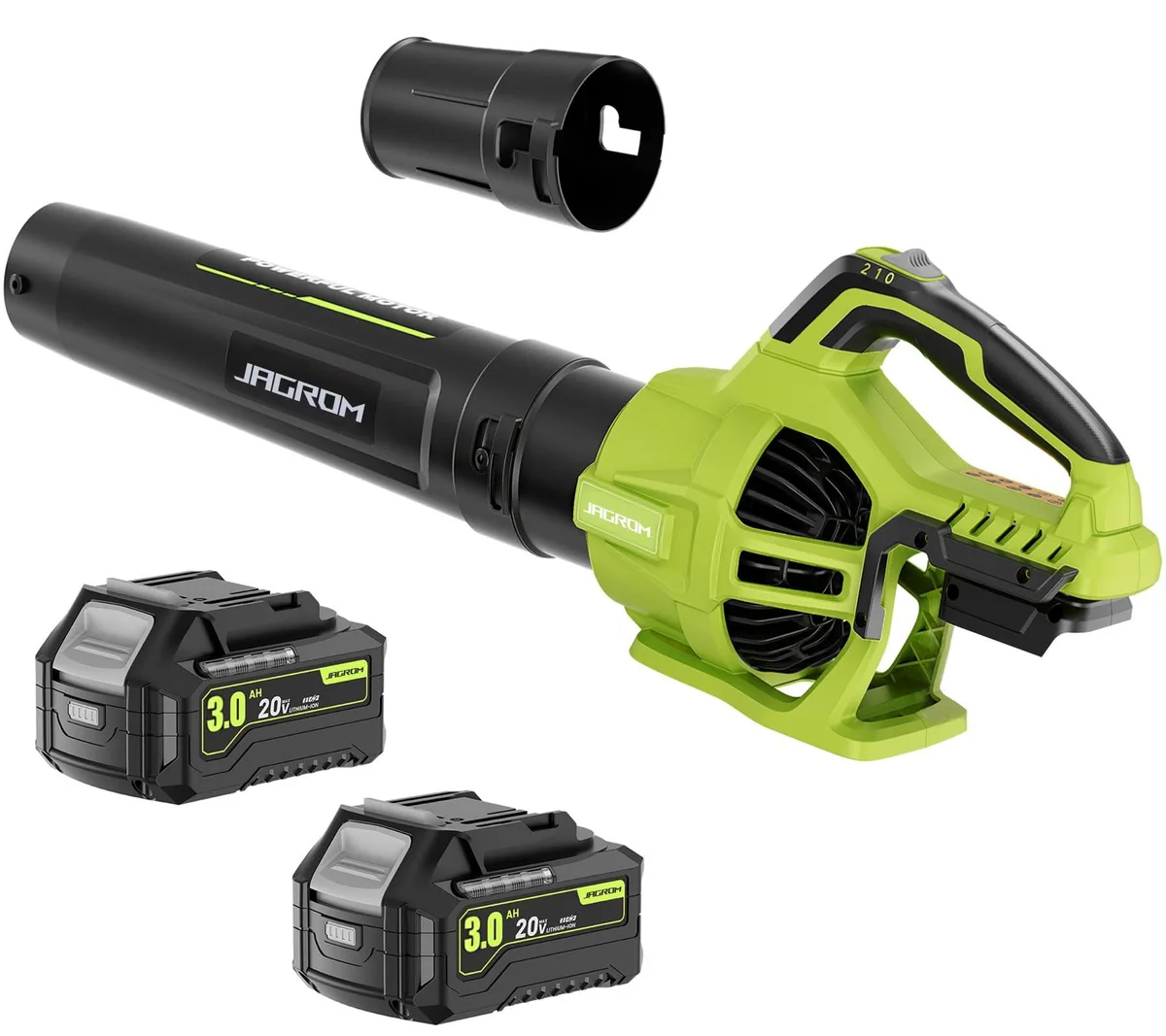  Leaf Blower 20V 680CFM 230MPH 2x3.0Ah — product photo