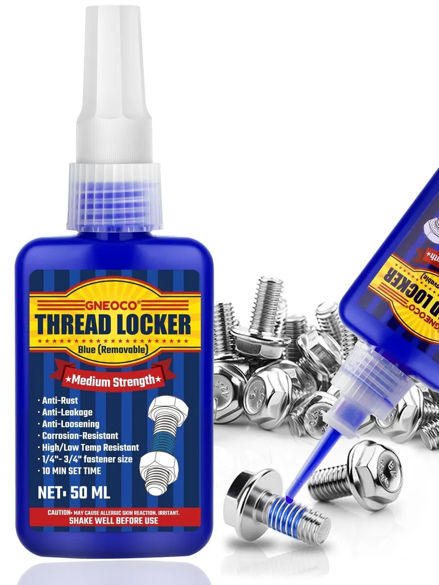 Thread Lock Blue Medium Strength 50ml Anaerobic Sealer — product photo
