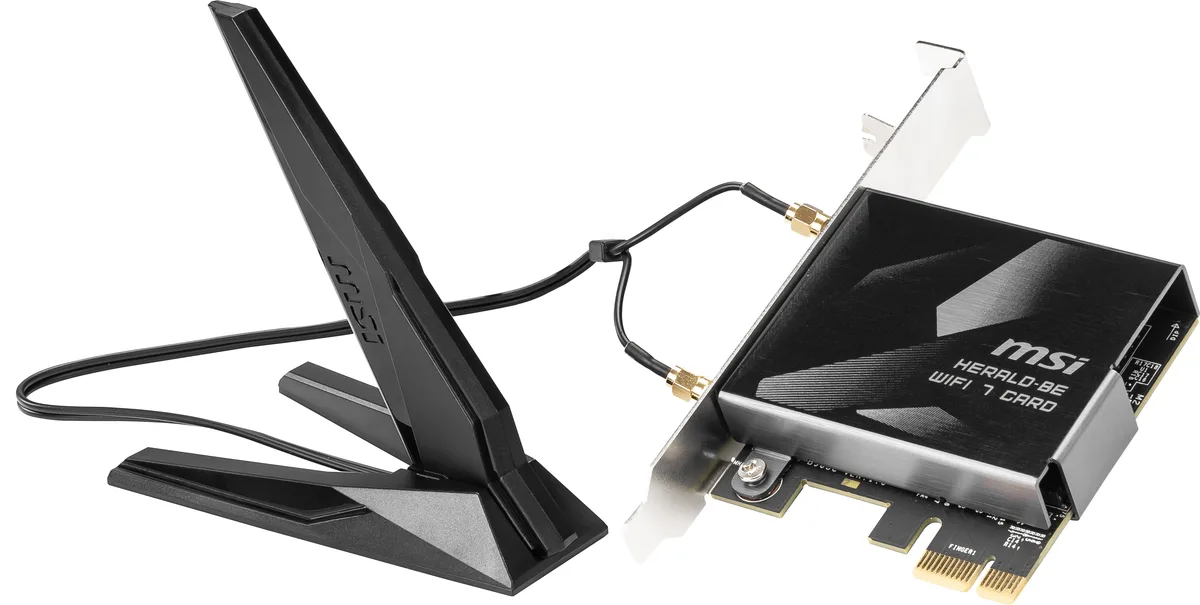 MSI MSI HERALD-BE WIFI 7 MAX Wi-Fi adapter — product photo