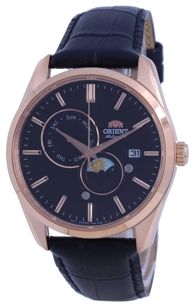 Orient Orient Classic Sun &amp; Moon Gen Black Dial Automatic 42mm RA-AK0309B10B Watch — product photo