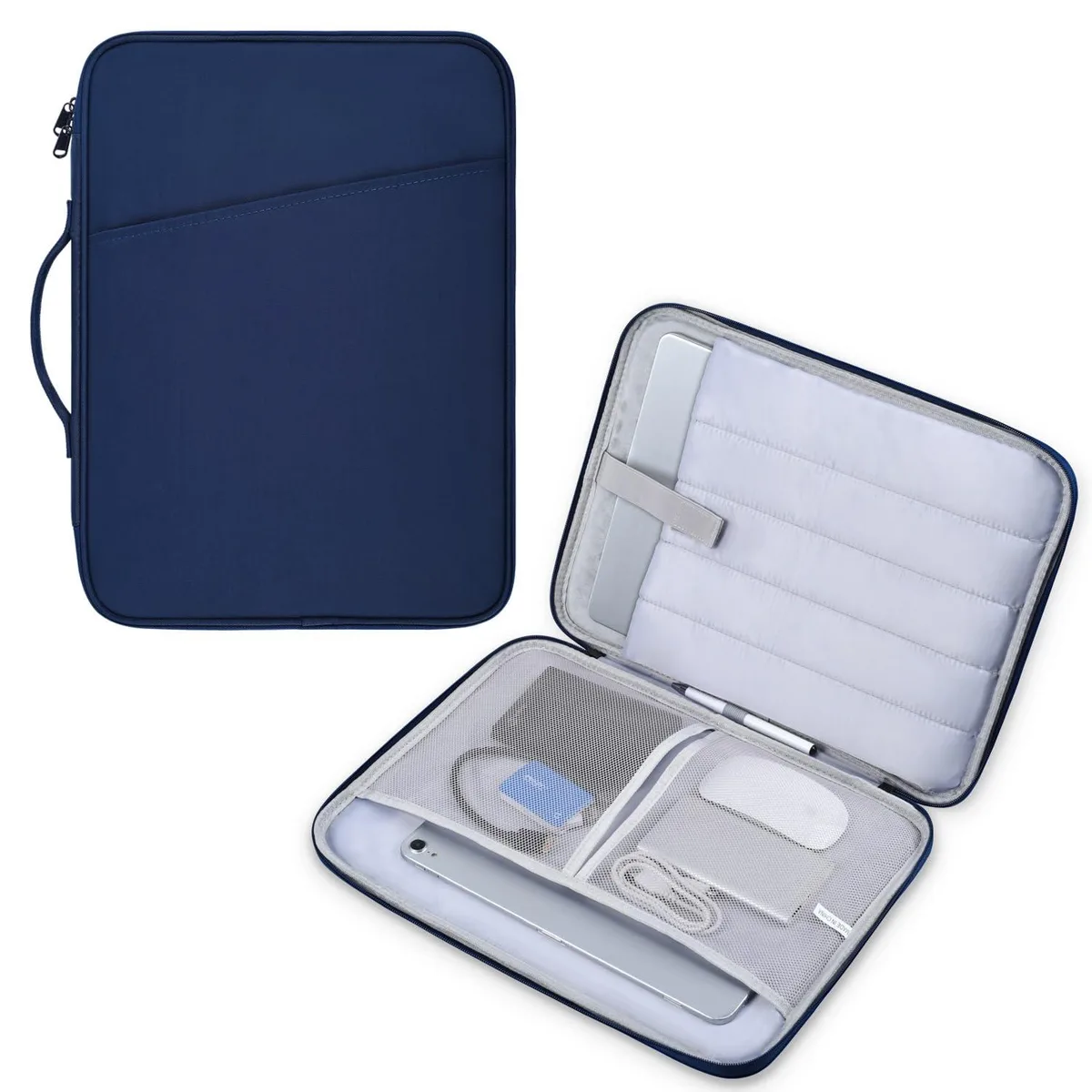  CASEDAO 14 inch Laptop Sleeve Bag Blue 14.17 x 10.03 x .78 in — product photo