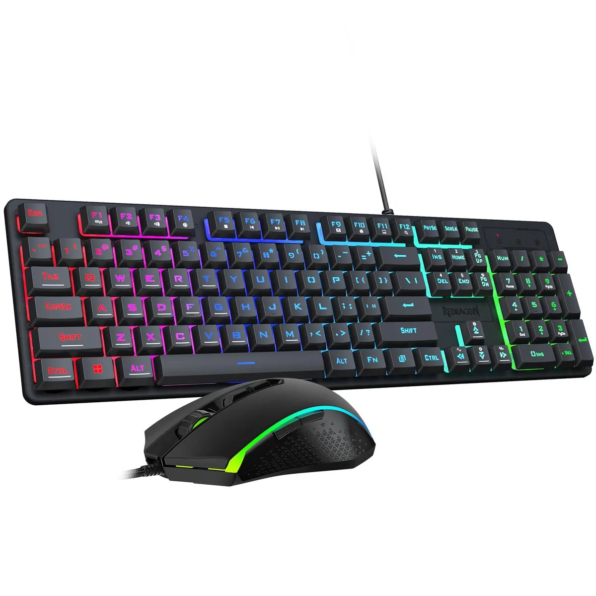  Redragon S107-RGB-BA Gaming Keyboard and Mouse Combo — product photo