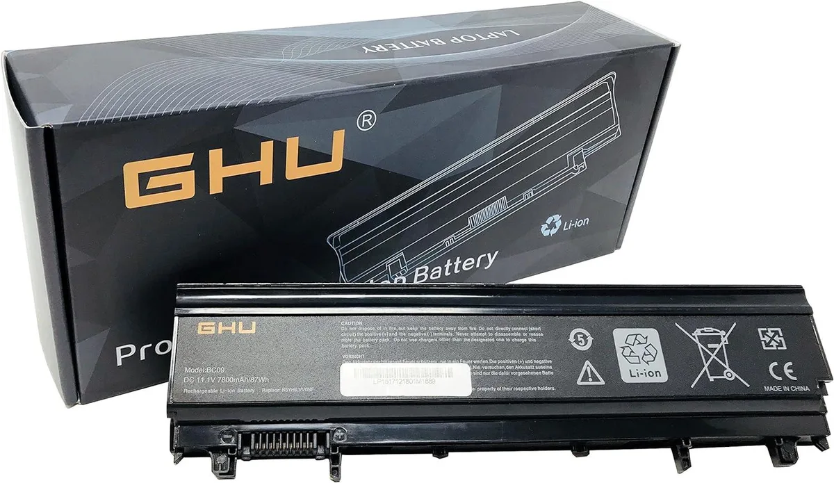 NShi NShi GHU-E5440HBVoltage 11.1V 87Wh 9-cell laptop battery — product photo
