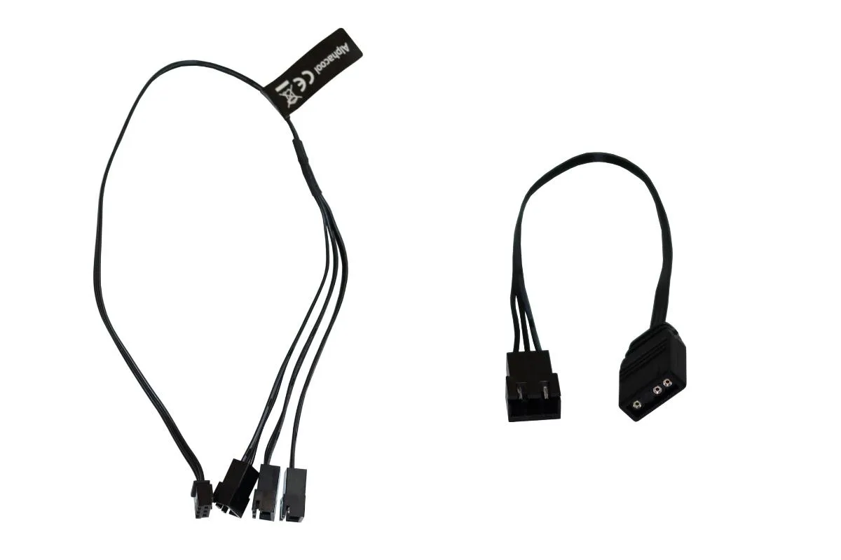 Alphacool Alphacool 1016191 Digital RGB Y-Cable 3-Way JST 30cm Black — product photo