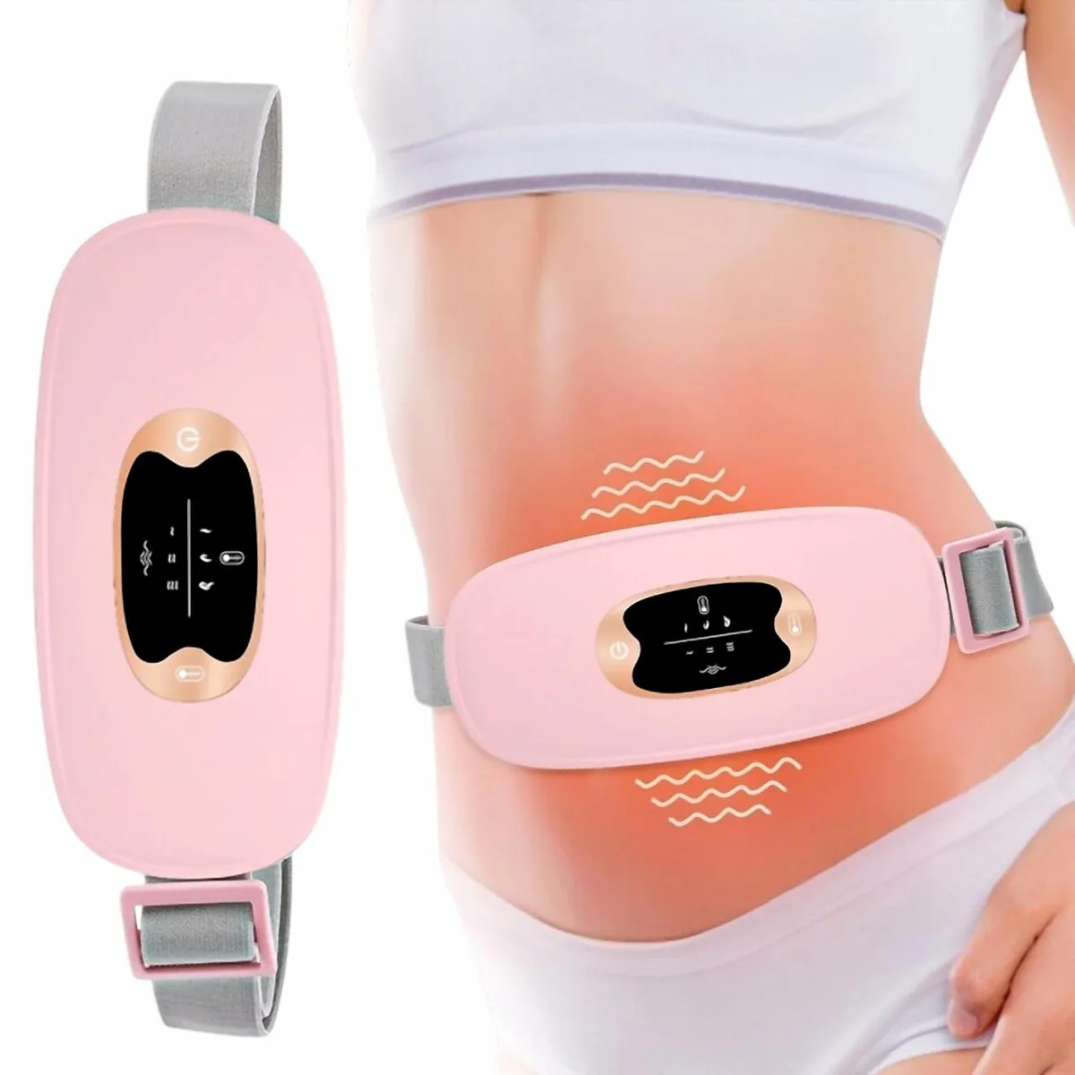 The Perfect Part The Perfect Part Menstrual Massage Pad Belt Pink 1800mAh — product photo
