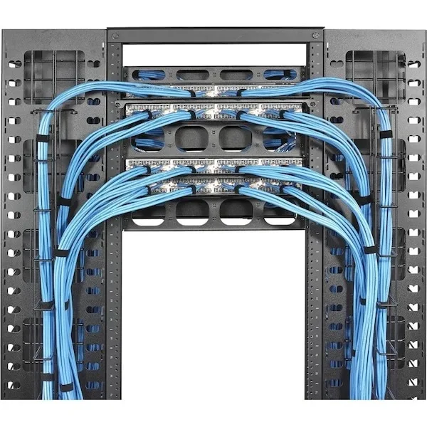 Hubbell Incorporated Hubbell Incorporated HM24C Horizontal Ring Manager 4.39 in. D — product photo