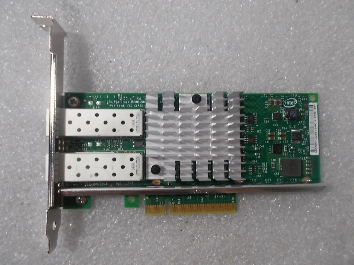 DELL DELL VFVGR X520-DA2 Dual Port 10Gbps PCI-E 2.0 x8 Network Adapter — product photo