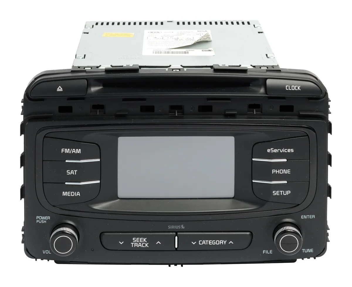 1 Factory Radio 1 Factory Radio 96160-C6000WK AM FM Sirius CD MP3 Receiver 2012 Sorento — product photo