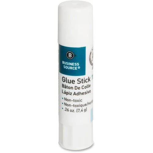 Business Source Business Source 330 Permanent Glue Sticks .26 oz 30 Pack — product photo