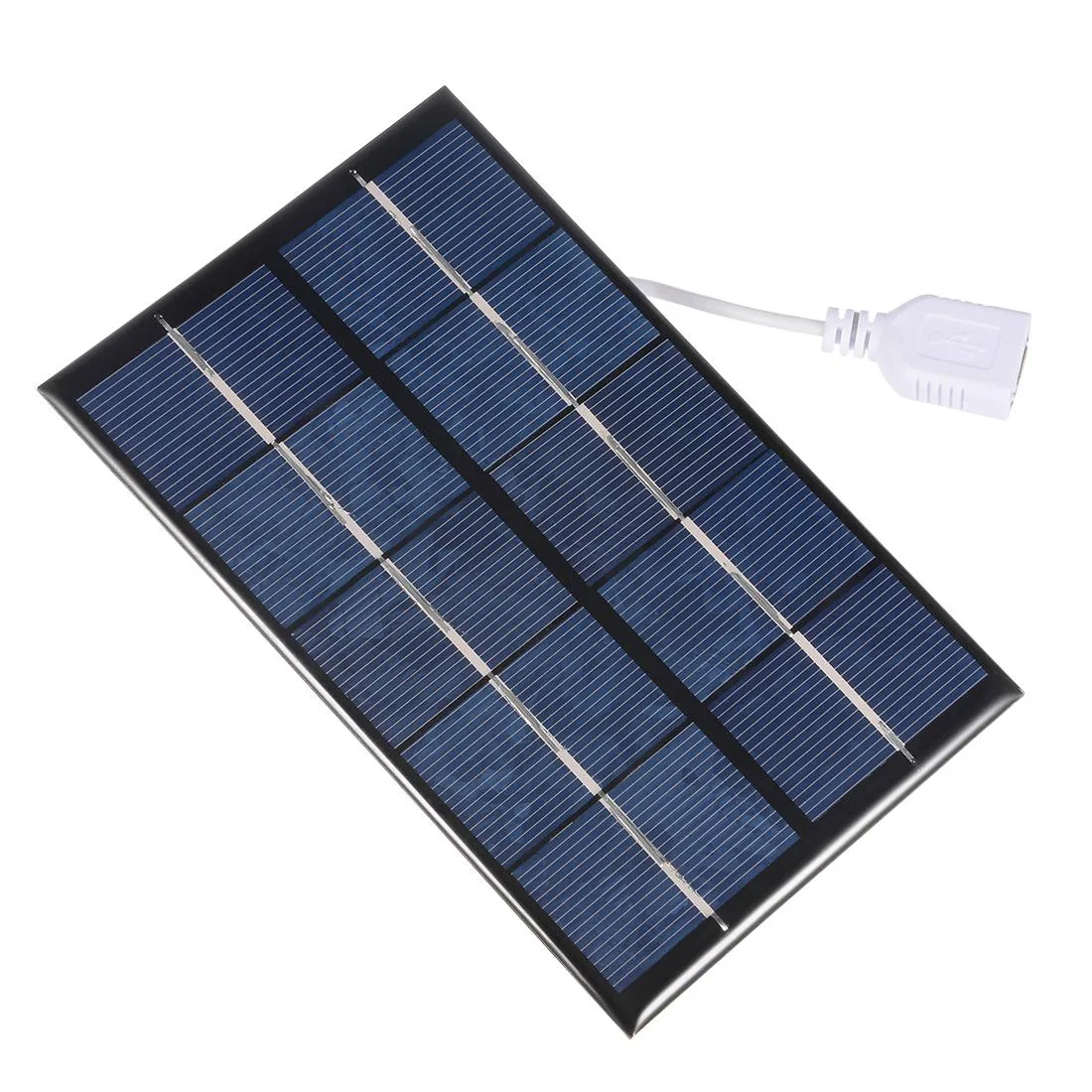 Unique-Bargains Unique-Bargains 2W 5V Mini Solar Panel Polysilicon 455mm Wire — product photo