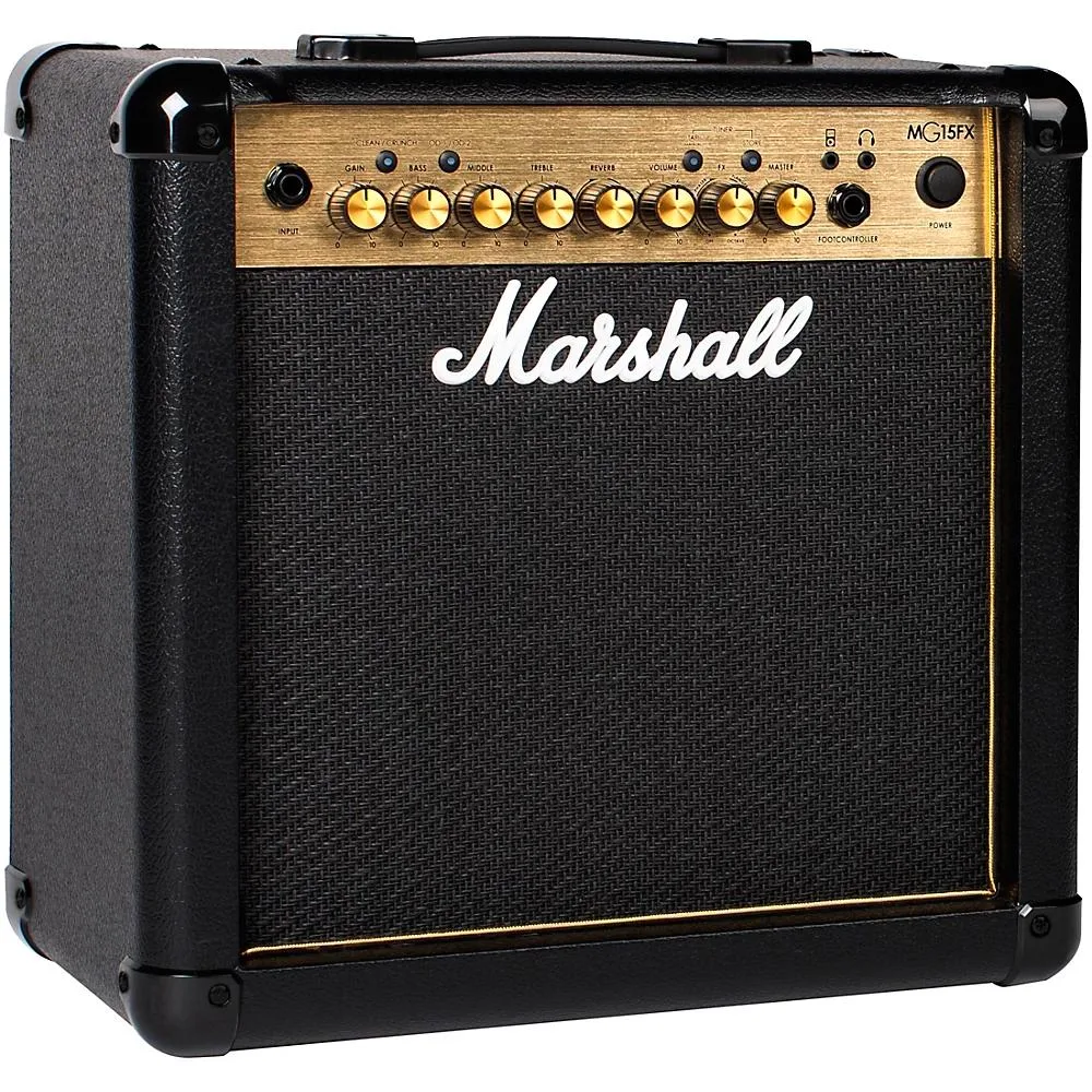 Marshall Marshall MG15GFX Gold Series 15W Guitar Combo Amplifier — product photo