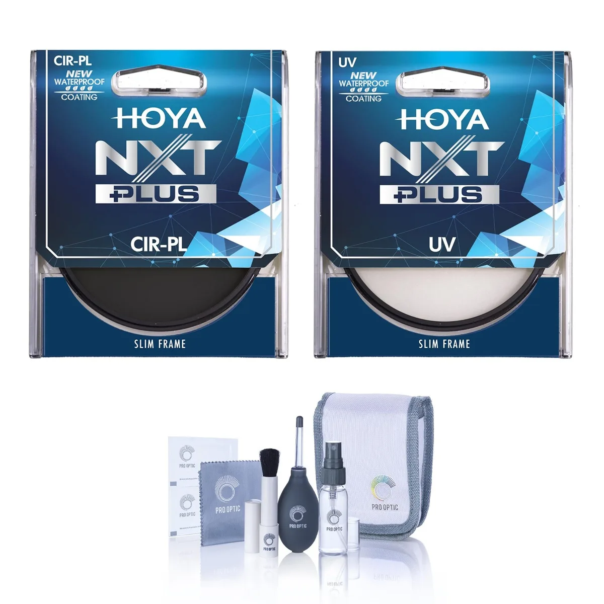 HOYA Filter HOYA Filter NXT Plus 77mm CPL and UV Filter Kit with Cleaning Kit — product photo