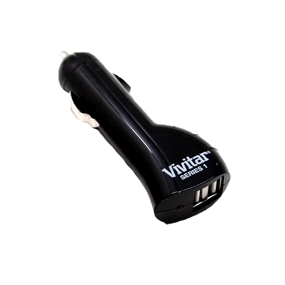 The Wires Zone The Wires Zone 1000mA Dual USB Car Charger 12-24V — product photo