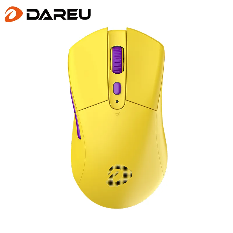 Dareu Dareu A918 PAW3335 2.4G Wireless Gaming Mouse Yellow — product photo