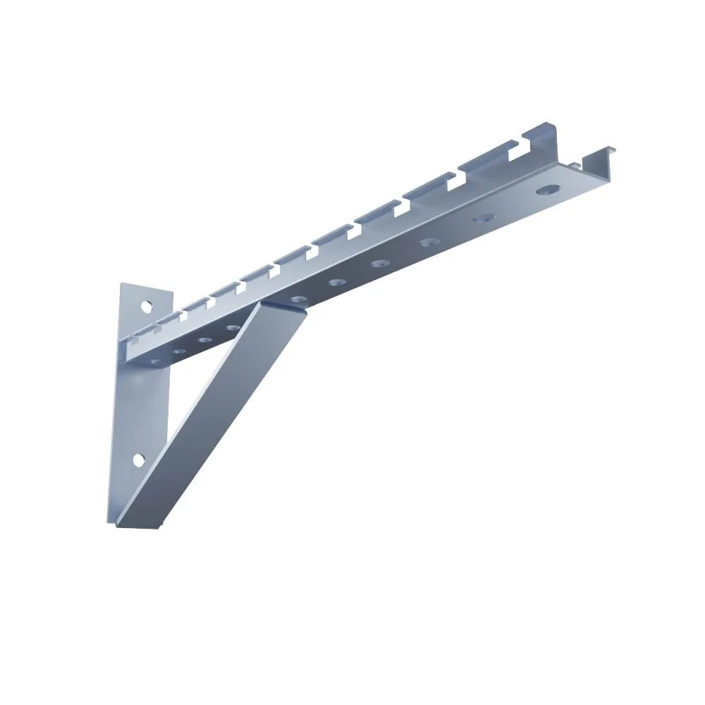 NavePoint NavePoint Wire Mesh Cable Tray Bracket Triangle Wall Mount 500mm 2 Pack — product photo