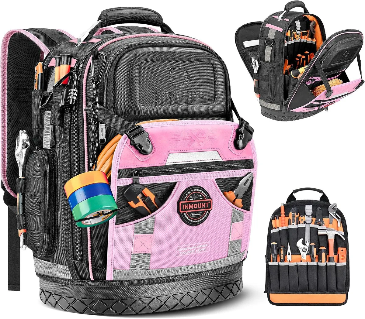 BFKK BFKK Tool Storage 78-Pocket Backpack Pink style1 3.0 — product photo