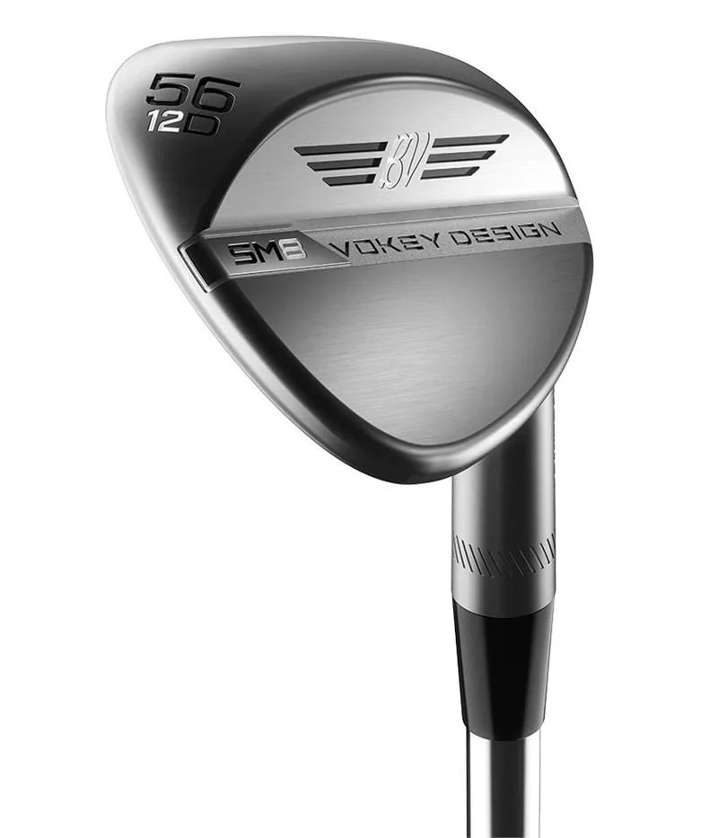 Titleist Titleist Vokey SM8 Tour Chrome 56.10 S Grind Left Steel Wedge — product photo