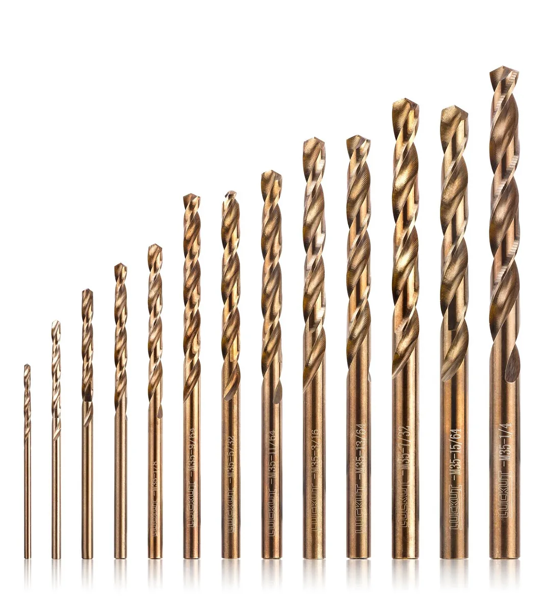  Olympia Tools Cobalt Drill Bit Set 13Pcs M35 1/16-1/4 — product photo