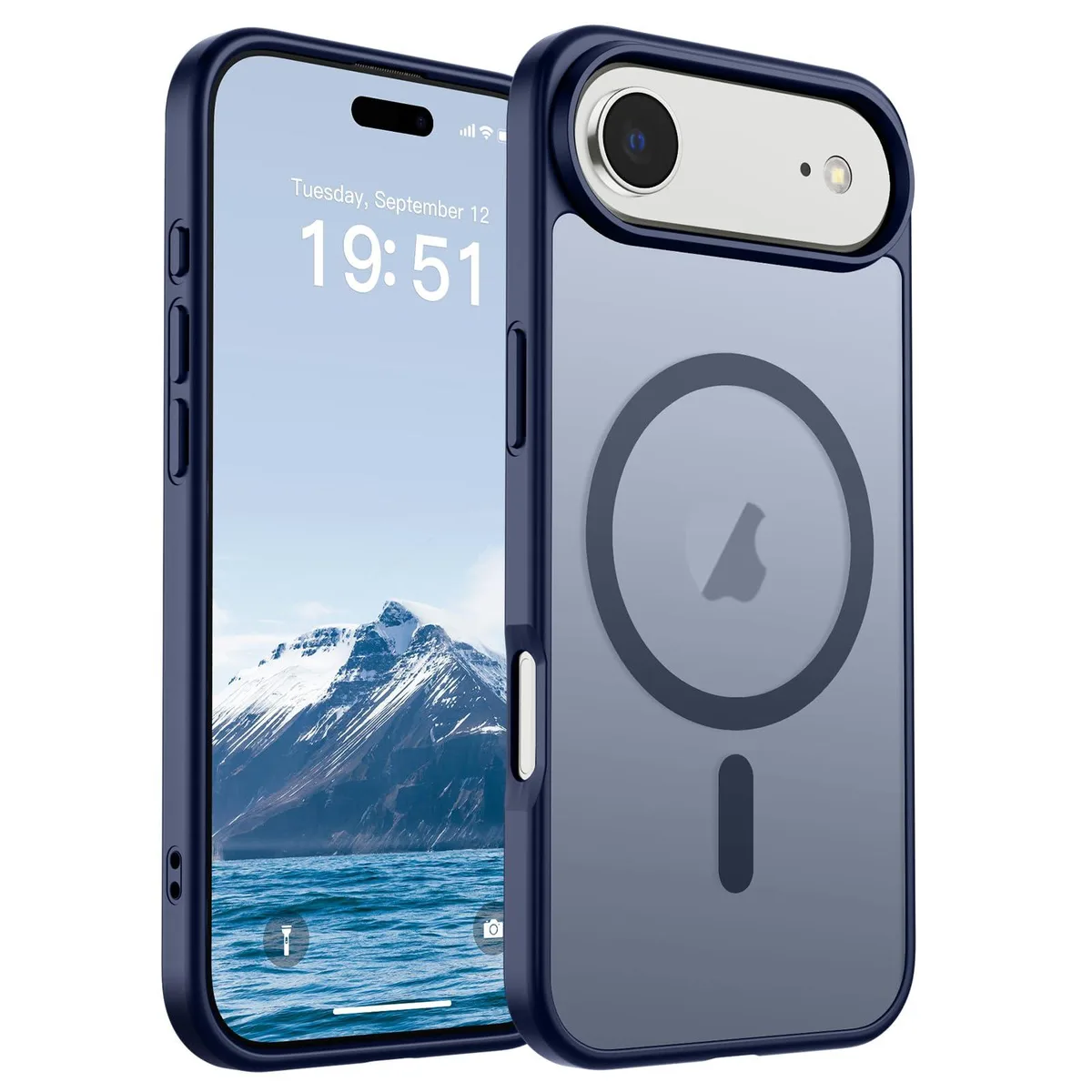 KEHIPI KEHIPI Magnetic Case for iPhone Air 17 Air 2025 Navy Blue — product photo